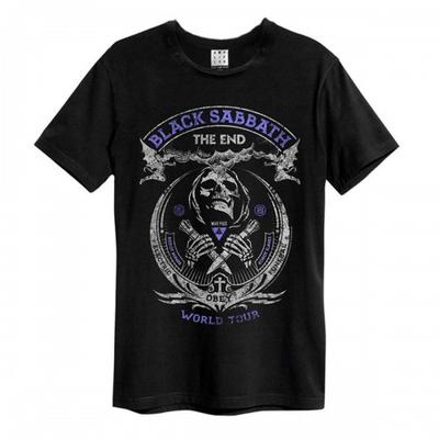 Amplified Unisex Adult The End Black Sabbath T-Shirt