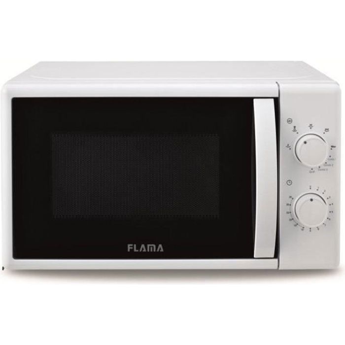 TECHSALES Micro-ondes grill - Flama - 1884FL - 20 L - 700 W - Blanc