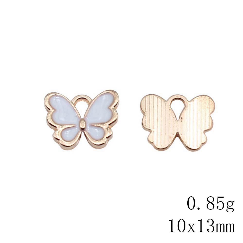 Wedding Anniversary Bracelet Charms Butterfly Bee Enamel Charms Pendant Audience Bracelet Pendants