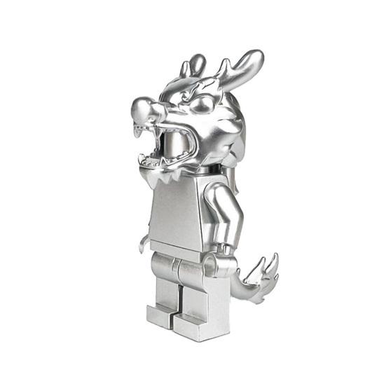 

Строительные блоки фигурка китайский стиль координация рук и глаз головоломка игрушка экологически чистый новогодний DIY собранный блок детский подарок серебряный