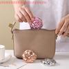 Portable Mini Mirror Retro Rose Flower Small Pocket Makeup Mirror Double Sided Hand Mirrors Compact Cosmetic Beauty Tool Gift