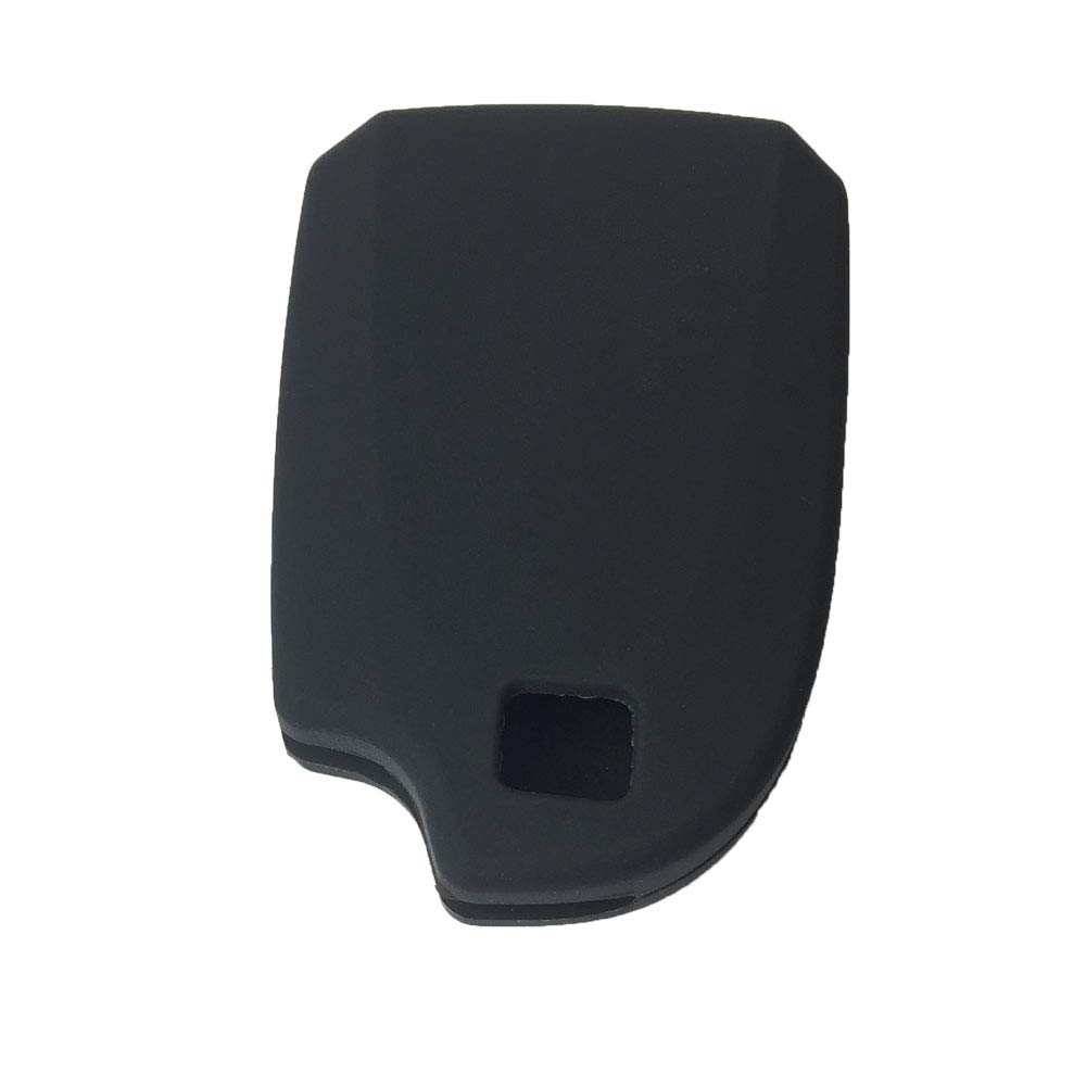 ZIAN Smart Key Case for Toyota Hiace 2 Button Silicone Key Cover Specially Designed (MY-FTHS2J) (Black)