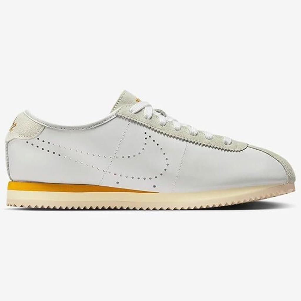 Nike Cortez Couro W Cortez Tamanho Couro, Branco/Osso Claro/Leite de Coco/Bronze, HQ1841-100, 24.5cm