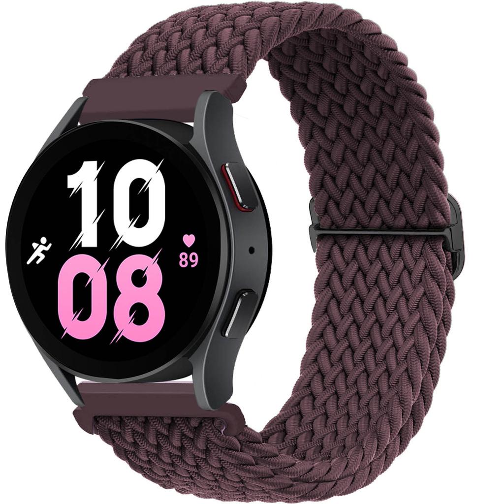 20mm/22mm Band For Samsung Galaxy Watch 7/4/6/5 pro/6 Classic/gear s3/active 2 Braided Solo loop bracelet Huawei GT 2e 3 4 Strap