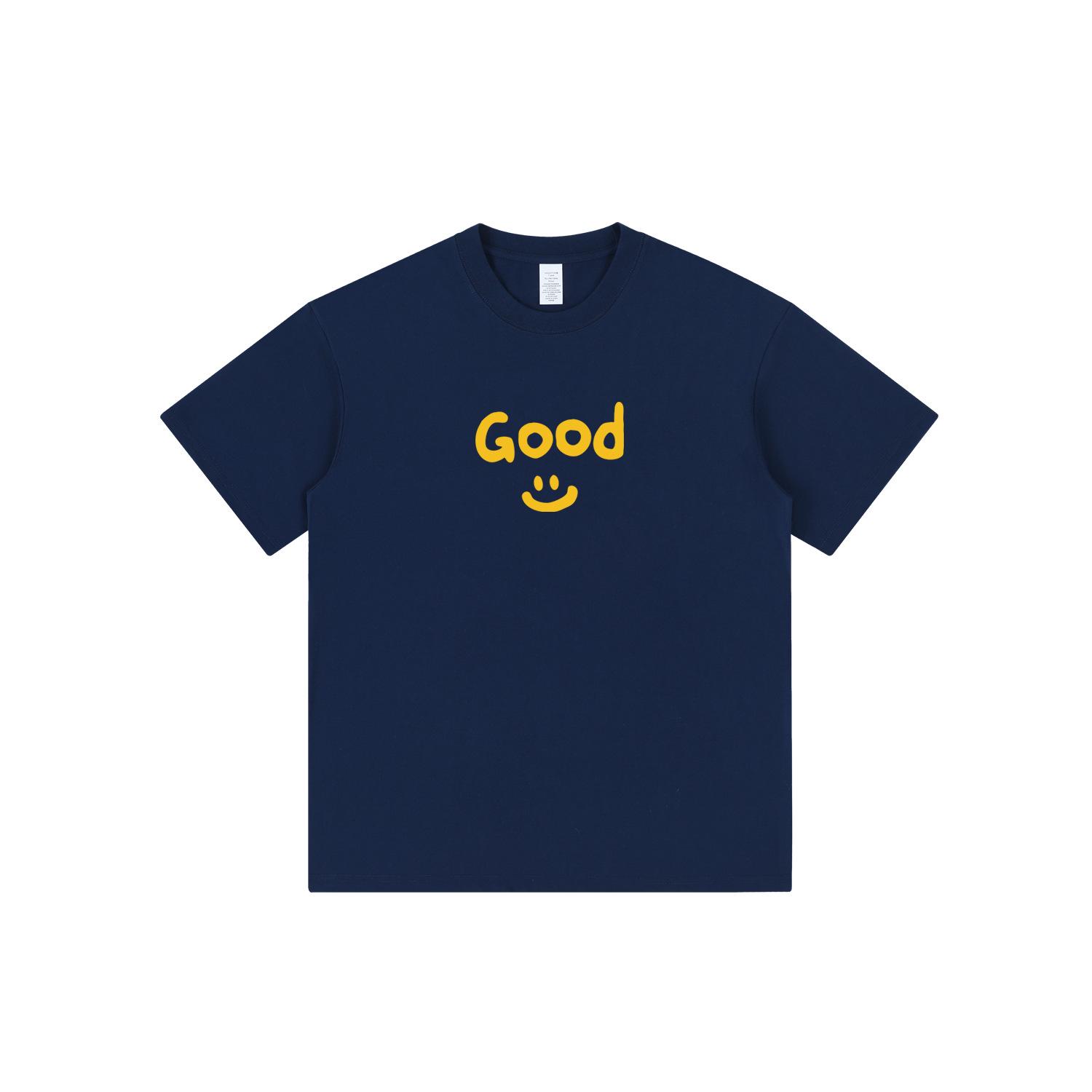 

2024 Niche Trendy American Cotton Loose-Fit Unisex Summer T-Shirt L