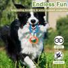 Sturdy Dog Chew Toy TPR Interactive Fetch Toy Fun Dog Tug Dog Toy  For Pets Training Teething