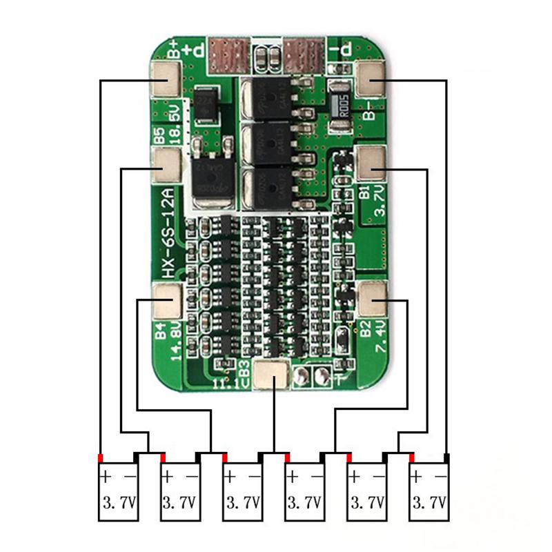 5S 4,2 v li-ion Lipo балансировочная панель, полная зарядка аккумулятора AliExpr