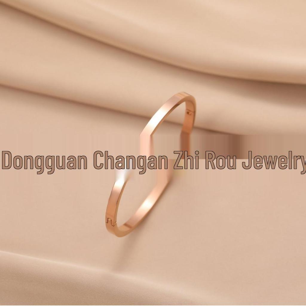 Unisex Titanium Steel Bangle: Smooth Circle Design, Ideal for Students and Friends, European and American Style, Stainless Steel Bracelet.