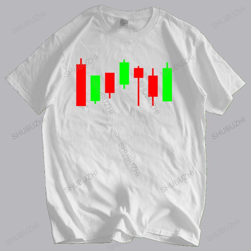 Fashion brand t shirt mens loose forex and stock market trader investment tees summer tshirt cotton tops euro size boys gifts