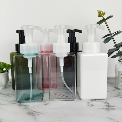 450ml Foaming Dispenser Bottle Facial Cleanser Foamer Pump Refillable Bottle Liquid Soap Shampoo Pump Bottles For Bathroom