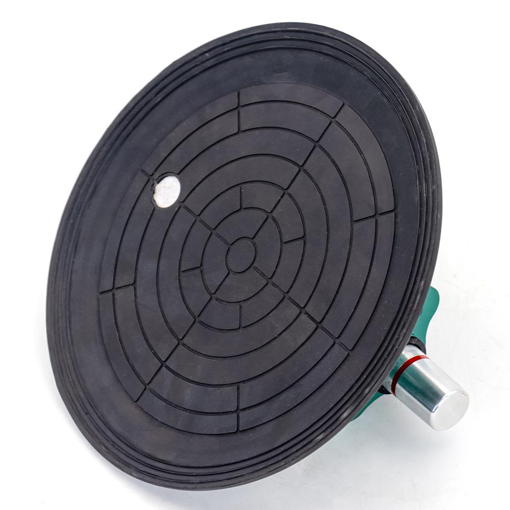 Manual Metal Vacuum Suction Cup Pump, 8/9 Inch, High Suction Power for Glass and Tile Handling.