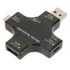 USB Power Meter Tester USB C Tester with Color IPS Digital Screen for Charger Power Mobile Power