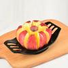 Divisore Creativo per Mele, Togli Semi di Mela Riutilizzabile, Affetta Frutta in Acciaio Inossidabile, Gadget da Cucina, Accessori da Cucina