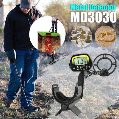 New MD3030 Professional Metal Detector Underground Gold Detectors LCD Display Sound Mode Treasure Hunter Tracker Finder Sensitivity