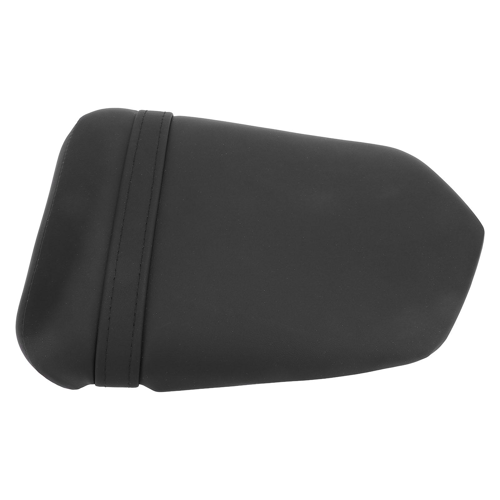 

Motorcycles Rear Passenger Pillion Seat Black PU Leather Comfortable Support Cushion Pad for YZF R1 YZF‑R1 YZFR1 2004