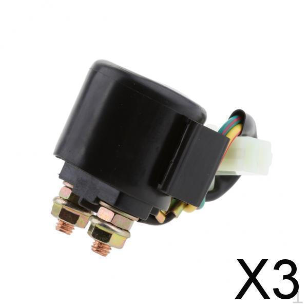 

3x Реле соленоида стартера для Xv500 XV750 XV920 VIRAGO 500 750