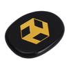 Black Obsidian Stone Engraved Polished Balance Energy Crystal Stone for Meditation Yoga Practice