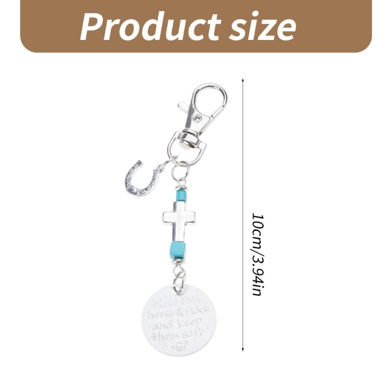 Multipurpose Bringing Sturdy Horseshoe Key Holder Elegant Keychain Charm Fashion Accessory Fits for Any Occasions