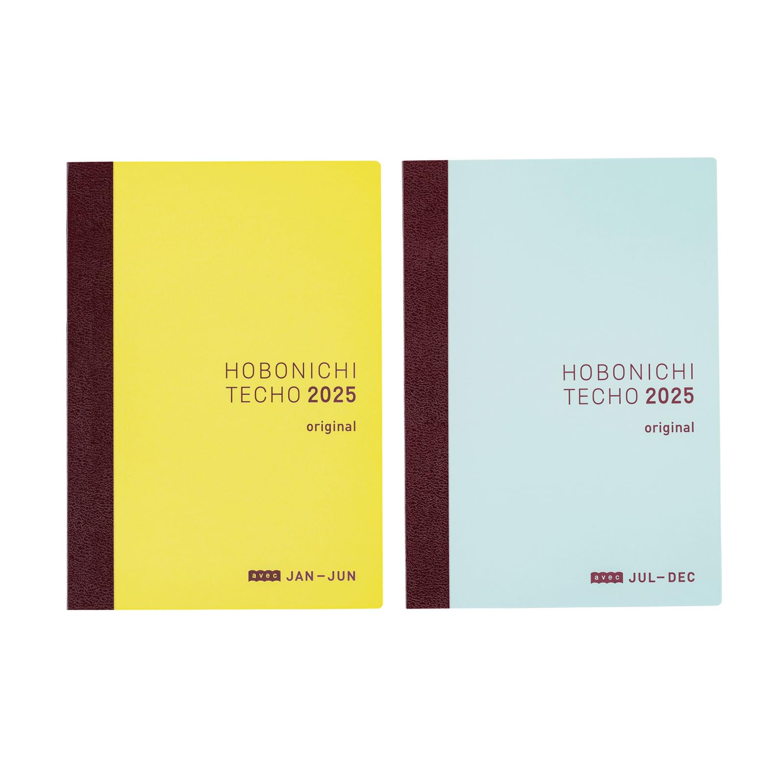 

Блокнот Hobonichi Techo 2025 Оригинальный со страницей в день на полсекунды (A6) [А6/1 (первый + половина)/Январь/Начинается в понедельник]