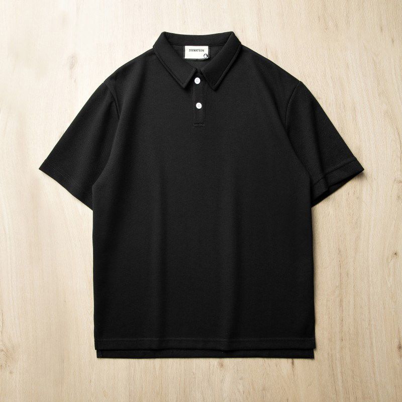Heavy Short-Sleeved Cotton Export Export T-shirt Polo Shirt