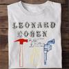 Leonard Cohen International Tour 1986 Vintage Shirt