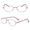 Vision Care High-definition Portable Metal Anti-UV Blue Rays Presbyopia Eyeglasses Folding Reading Glasses