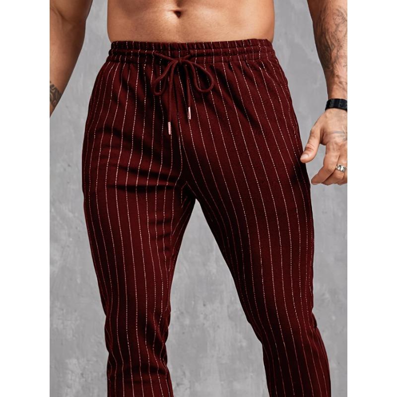 

Мужские брюки из высококачественного хлопка XXXL красный