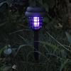 2Pcs 2-in-1 Solar LED Mosquito Killer Lights Waterproof Outdoor Pathway Lawn Lamp Insect Repellent Lighting for Garden Patio Courtyard