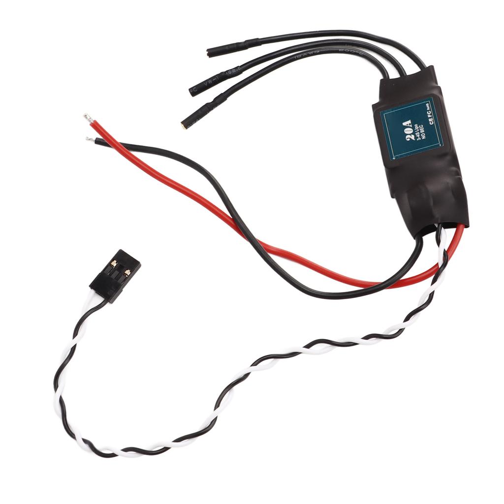 20A Brushless ESC 3?4S Electric Speed Controller for RC Car Boat Underwater Propeller
