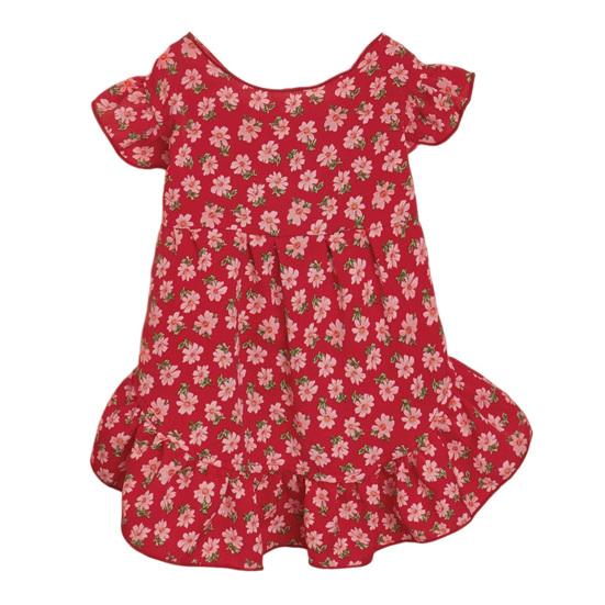 

Дышащая юбка для собак, удобная рюшами по краям и цветочным принтом, костюм для домашних животных, реквизит для фотографий