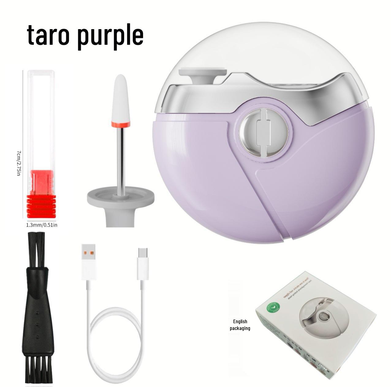 

Electric Nail Clipper & Polisher for Kids and Adults - Anti-Pinch, Automatic Functionality with Multi-Use Nail Grinder