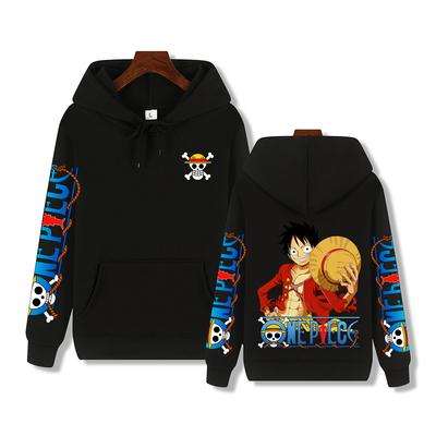 Anime Imprimé Automne et Hiver Confortable Épais Homme Haute Qualité Décontracté Mode Chaud Street Hoodie