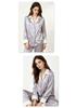 2026 Autumn/Winter Women's Heavyweight Silk Velvet Pajama Set - 100% Mulberry Silk, Long Sleeve & Pants.