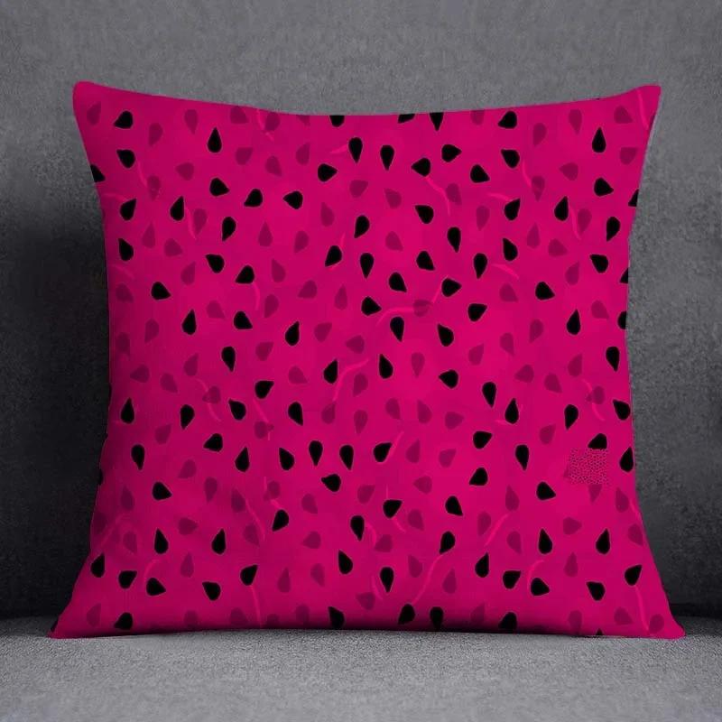 Fruit Pattern Home Decoration Pillowcase Square Pillowcase Home Office Decoration Cushion Cover