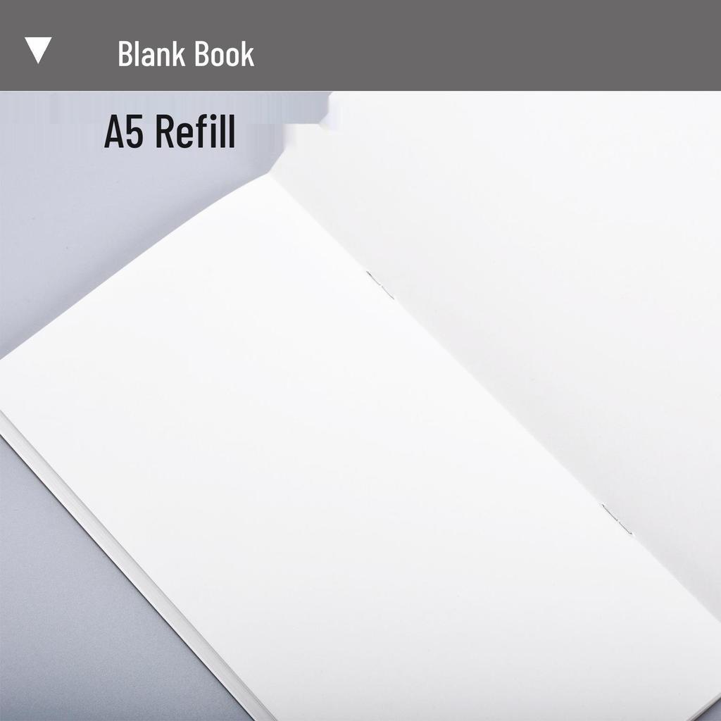 A5 Travel Planner Refill: Dot Grid Passport-Size Monthly Notebook Pages