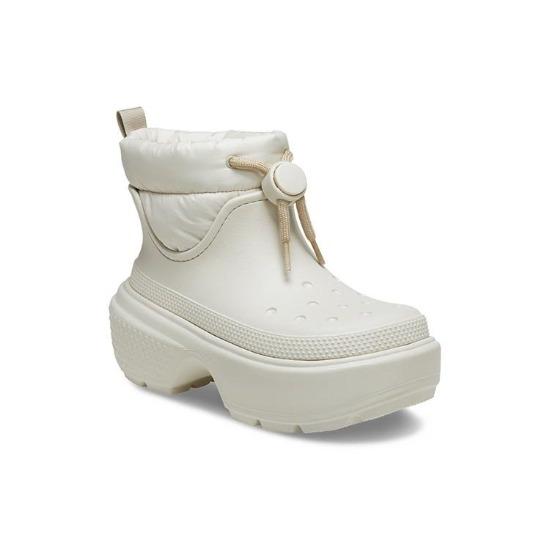 Crocs Stomp Puff Boots Stucco Unisex 209324-160