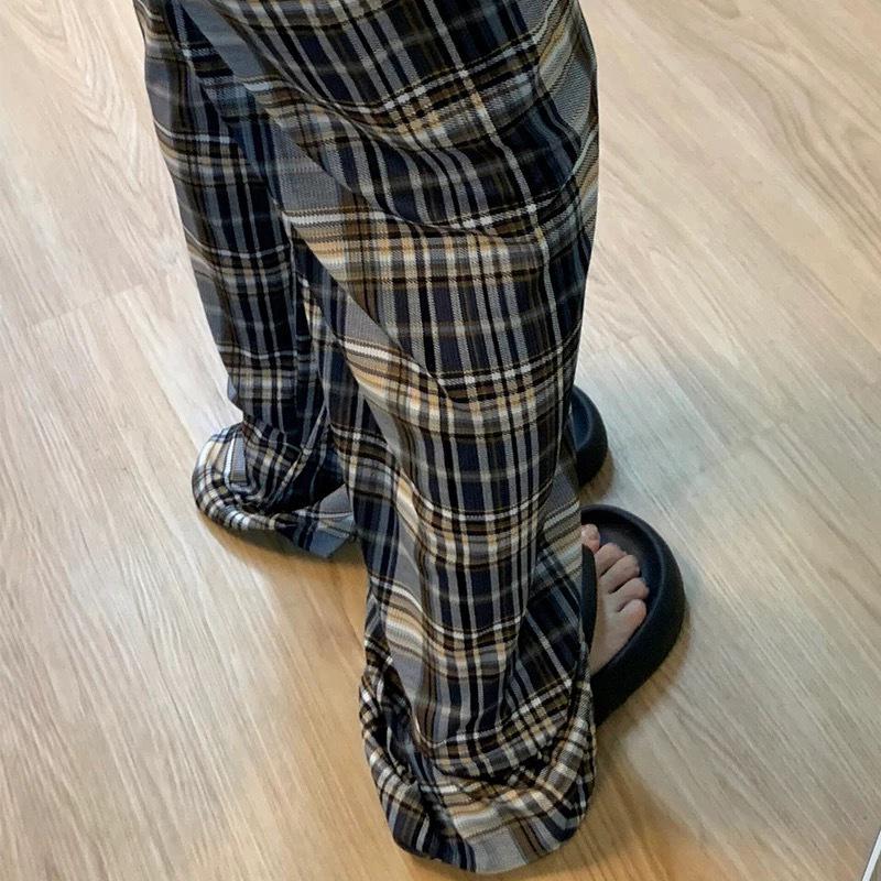 

Women s High Waist Ice Silk Pants - Butterfly Flower Design, Chinese Style, Slimming, Versatile, Cool Summer Wear One Size 70-135 jin