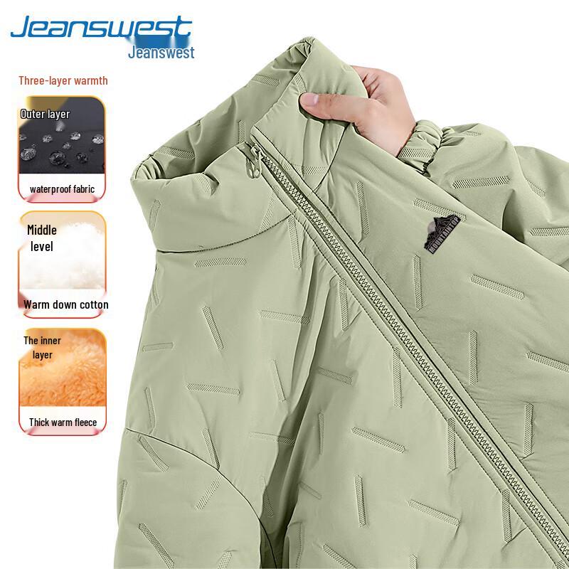 

Jeanswest Men s Winter Water-Repellent Padded Jacket XL