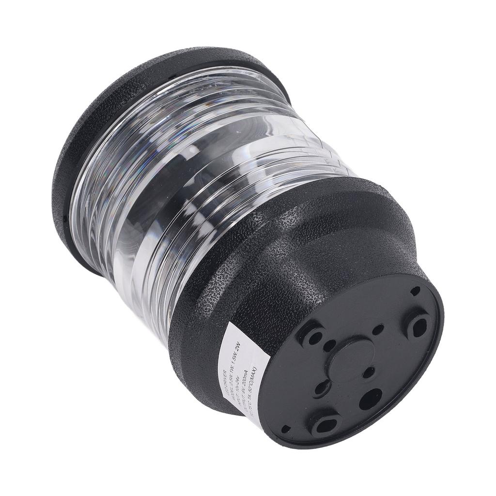 Boat All Round Light 360 Degree LED Marine Navigation Anchor White Light Water Resistant 2NM Visibility 10‑24V