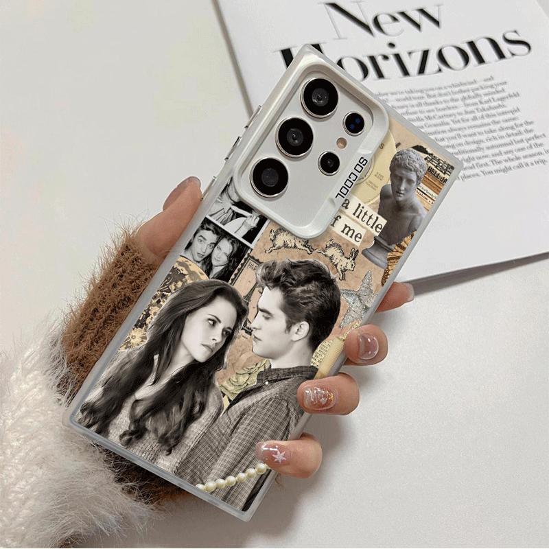 

Twilight Saga Edward Soft Phone Case for Samsung Galaxy S24 S25 FE S26 Edge S23 Ultra S22 Plus S21 + Shockproof Cover Back Shell Samsung S25 FE