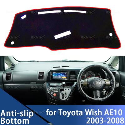 For Toyota Wish AE10 2003-2008 Left Right Hand Drive Interior Accessories Dashboard Cover Pad Sun Protection Pad UV Mat