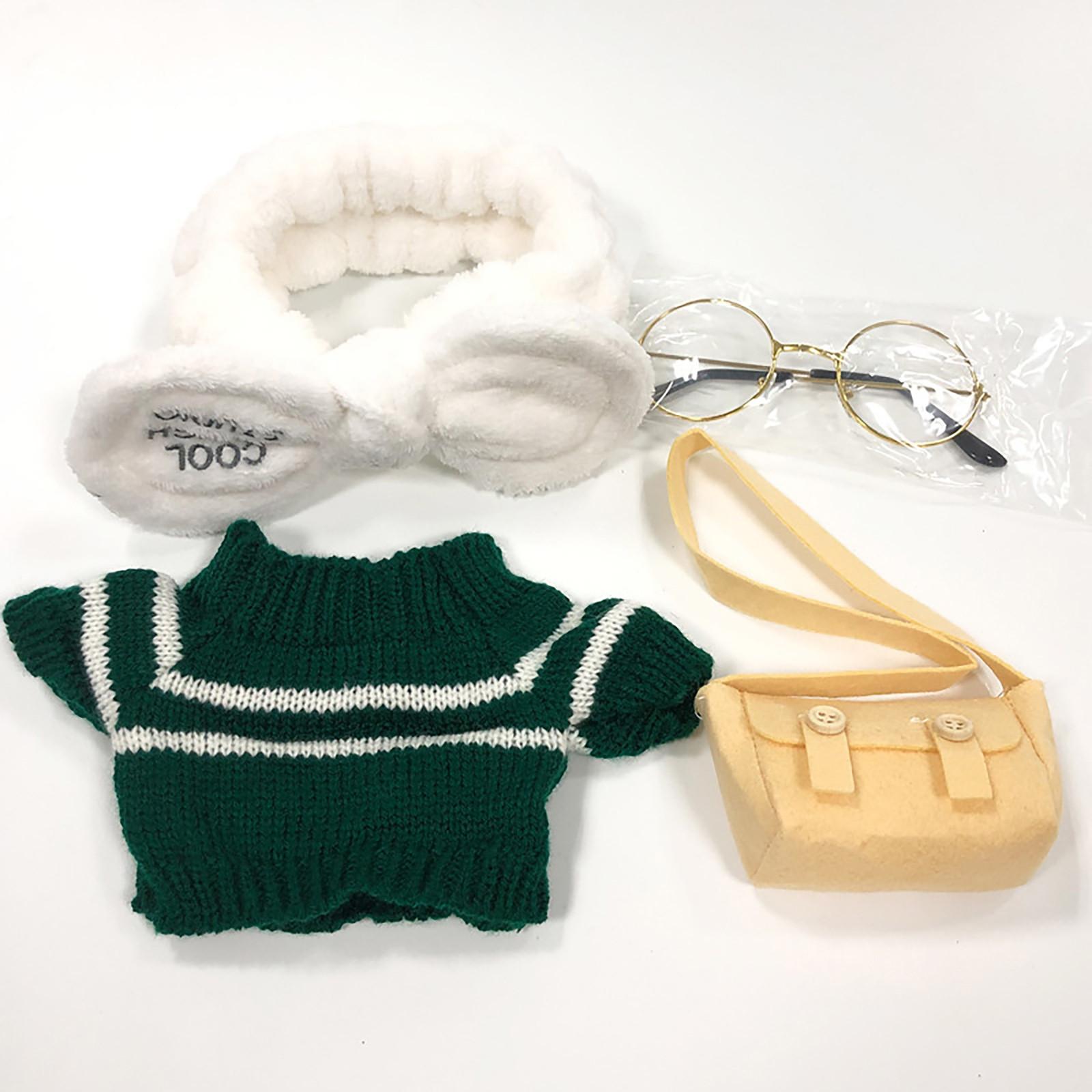 

Аксессуары для кукол 30 см, плюшевая кукольная одежда, кукольная одежда, съемная одежда для плюшевых игрушек J