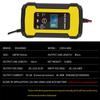 12V 6A 10A Lead Acid Battery Charger Pulse Repair Charger Compatible with Motorcycles Cars and Other Vehicles with LCD Display