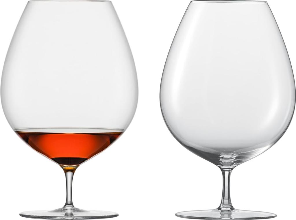 ZWIESEL GLAS Cognac Glasses for Enoteca Cognac and Cognac Pair of Handmade M122197 Brandy, Magnum, 2,