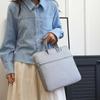 Oxford Cloth Laptop Handbag 13.3 Inch/15.6 Inch Solid Color Computer Storage Bag Fixed Webbing Polyester Business Briefcase