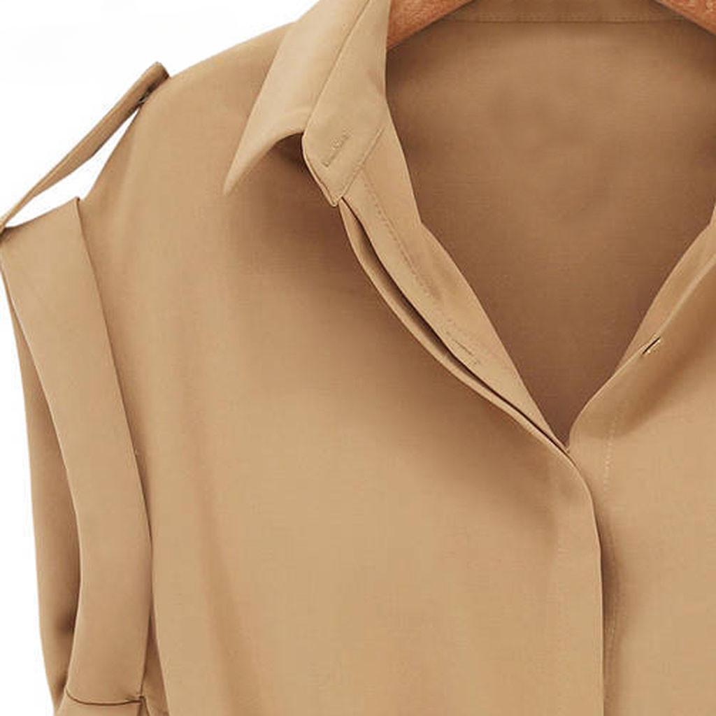 Women Fashion Casual Summer Loose Short Sleeve Belt Dress