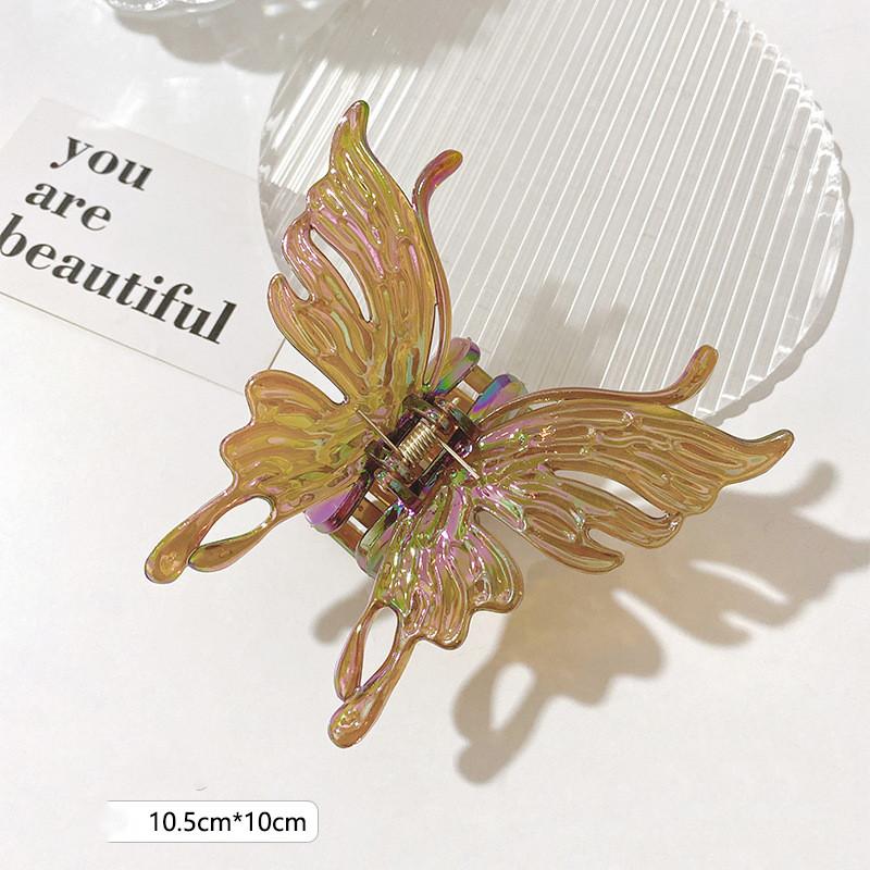 8 Style Transparent Mini Hair Pins Claw Crab Girls Women Barrette Acrylic Butterfly Hair Clips Korean Hair Accessories