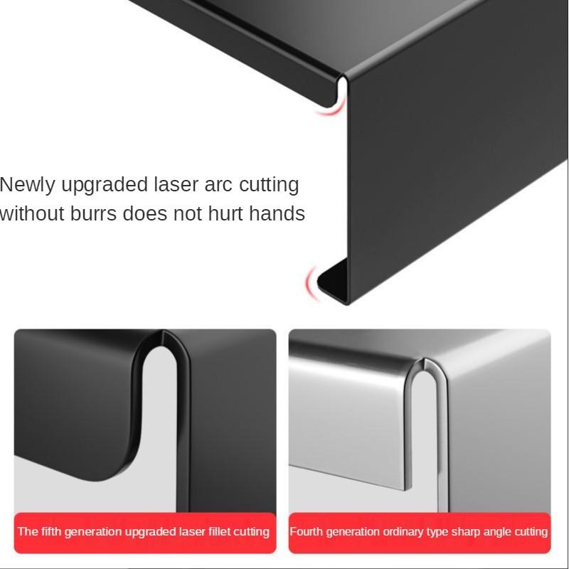 Black Gas Stove Cover 304 Stainless Steel Induction Cooker Rack Bracket Base Plate Cookers Utensils Kitchen Accessories