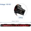 Led Rear High Mounted 3Rd Tail Brake Light Additional Stop Signal Lamp For Mercedes Benz E-Class W211 2003-2006 A2118201556