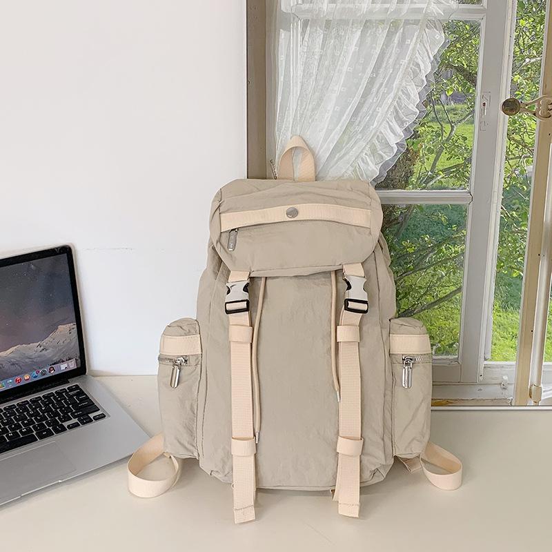 Zaino femminile per studentessa universitaria borsa per la classe zaino carino stile giapponese grande capacità versatile zaino per scuola media superiore